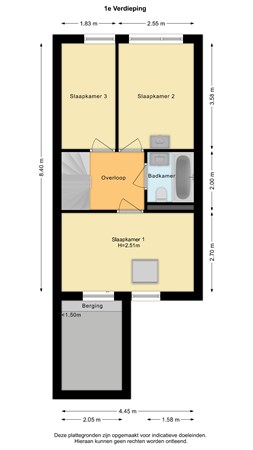 Floorplan - Schouw 89, 2636 DH Schipluiden